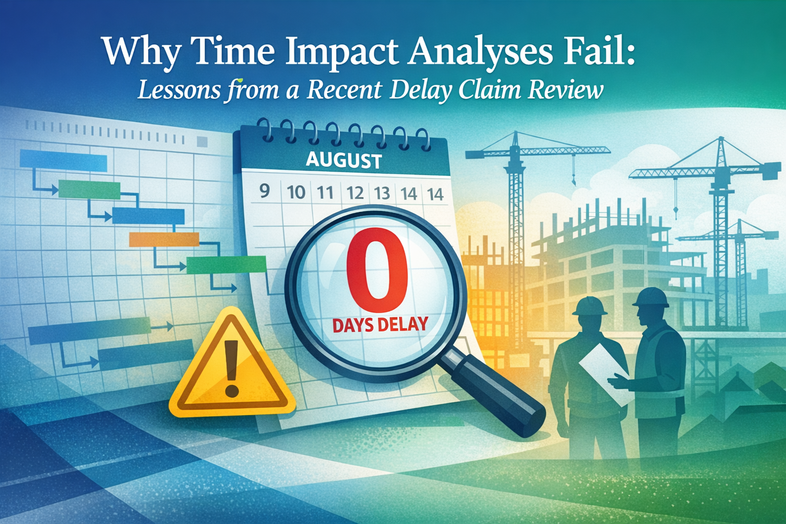 MLR Project Management & Consultancy | TIA | Delay Claims