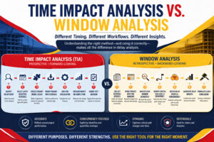 MLR Project Management & Consultancy | TIA | Forensic Schedule Analysis | Window Analysis | Delay Claims