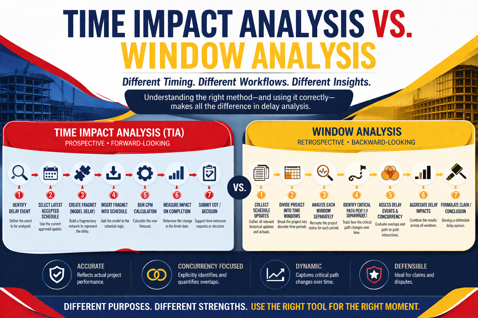 MLR Project Management & Consultancy | TIA | Forensic Schedule Analysis | Window Analysis | Delay Claims